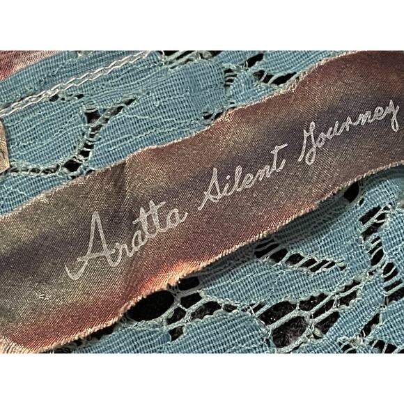 Aratta Silent Journey Floral Stripe Shirt Dress size Medium - Picture 7 of 13